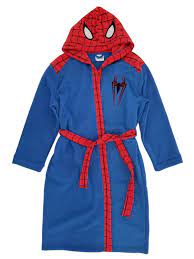 Spider-Man Marvel Comics Mens Hooded Costume Bath Robe House Coat -  Walmart.com