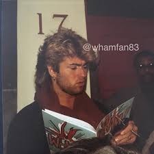 Sharing A Photo That I Took Of Our Beloved Beautiful George In The Mid 80 S This Photo Was Taken Outside Wham S George Michael Wham George Michael Michael Love
