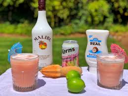 <if i have accidently put this thread in the wrong place please move it>. Leilani Volcano Rum Drink Recipe Malibu Rum Kerns Guava Nectar Coco Real Really Into This