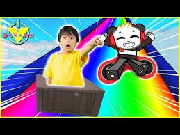 Roblox Slide Down Stuff In A Rainbow Box Let S Play With Vtubers Ryan Toysreview Vs Combo Panda Youtube Ryan Toys Roblox Kids Tv