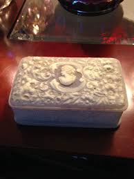 Beautiful Genuine Incolay Stone Jewelry Box Incolay Stone Stone Jewelry Jasperware
