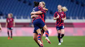 Women's national soccer team is heading to the 2021 tokyo olympics with all its stars. Us Women S Soccer Climbs Back After 6 1 Win Over New Zealand In Olympic Group Stages Fox News