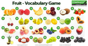 Fruit Picture Game English Vocabulary Game