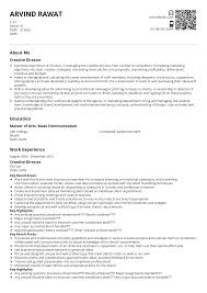 The main feature of a powerful creative director resume is the. Advertising Account Manager Resume Sample Ready To Use Example Shriresume