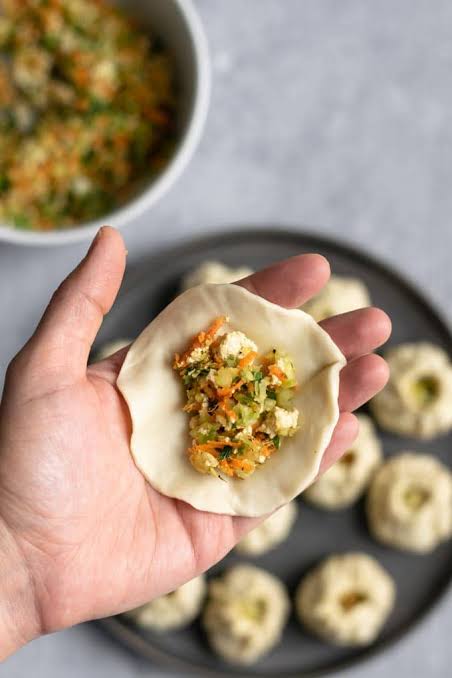 Tibetan Vegetable Momos • The Curious Chickpea