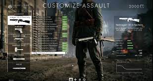 The hellriegel 1915 factory is unlocked upon reaching rank 10 with the assault kit. Battlefield 1 Best Assault Class Gun Hellriegel 1915