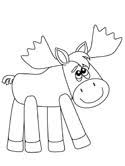 For even more picture related to the image right above you. Moose Coloring Pages