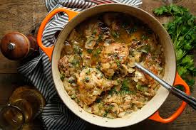 Coq Au Riesling Recipe Recipe Recipes Nigella Lawson Recipes Nyt Cooking