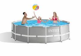 Bestway 56716 Oval Above Ground Pool With Swim Vista Porthole 549x274x122 Cm 56716 By Produceshop Similar Products Idfdesign