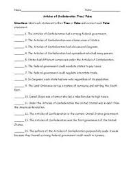 This lesson lays the groundwork for students to write two short persuasive essays—one arguing each side of the issue. Pin On Articles Of Confederation