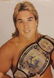 UWF television champion Terry Taylor with "Hot Stuff"Eddie Gilbert