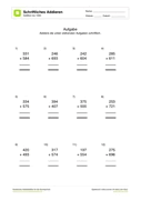 Kostenlose übungen und arbeitsblätter für mathe in der 5. Mathe 1 Klasse Kostenlose Arbeitsblatter