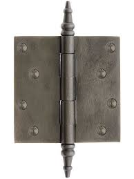 4 Cast Iron Door Hinge With Steeple Tips House Of Antique Hardware Di 2020