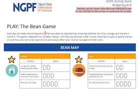 12 fun budgeting activities pdfs for students kids teens