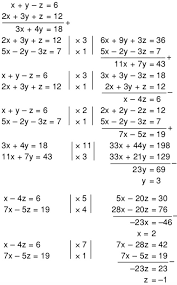 Maybe you would like to learn more about one of these? Diketahui Sistem Persamaan Linear Tiga Variabel X Y Z 6 2x 3y Z 12 5x 2y 3z 7 Mas Dayat
