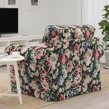 Ektorp Sessel Lingbo Bunt Sessel Armlehnen Polsterkissen