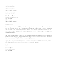 Please accept this letter as resignation of my position as recruiter, effective february 20, 2001. Formal Resignation Letter With One Month Notice Period Templates At Allbusinesstemplates Com