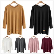Последние твиты от jual baju wanita blouse, tunik, kulot, cardi,outer (@wear_sasmaya). Hotexy Baju Blouse Wanita Women Blouse Plus Size Long Sleeve T Shirt Loose Comfort Kain Cotton Tshirt Clothes Tops Fashion Baju Perempuan Fast Delivery Ready Stock Shopee Malaysia