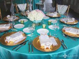 Many colors that are not turquoise are often called turquoise. Turquoise And Gold Wedding Decor Google Search Gold Reception Gold Wedding Decorations Wedding