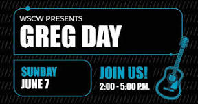 Greg Day Live at WSCW June 7