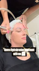 A small snippet of what it looks like to have one of our Hydrabrasion  treatments , Perfect for giving your skin a kick up the butt, increases  your topical product absorbsion, increases blood flow, ...