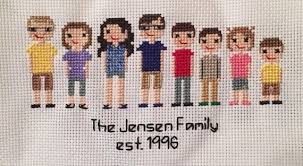 Their patterns are 100 percent completely free. Customized Cross Stitch Of A Family Or Group See All Attached Photos For Examples Of What Is Possibl Cross Stitch Beginner Cross Stitch Family Cross Stitching
