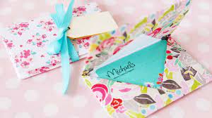 Fold the paper in half and open back out. Origami Gift Card Holder Youtube
