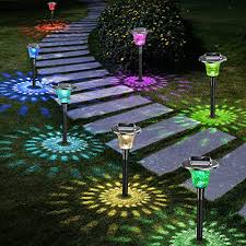 Maybe you would like to learn more about one of these? Buy Nbpower Solar Lights Outdoor Auto 7 Color Changing Solar Pathway Garden Lights Landscape Waterproof Lights Effect For Yard Walkway Spike Set Of 6 Online In Turkey B08zxbtbc1
