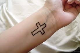 If you really want people to understand the deep meaning of tattoo, you definitely try this tattoo. Simple Small Cross Tattoos On Wrist Novocom Top