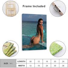 Marina Nabokina Sexy Model Bedroom Decoration Poster 2Wall Poster Art  Canvas Printing Living Room Office Bedroom Aesthetic Poster  12x18inch(30x45cm) Frame-style : Amazon.ca: Home