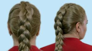 Easy hair braiding tutorials for step by step hairstyles. Reverse French Braid Tutorial Video Hairstyles For Medium Long Hair Youtube