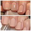 Velvet top coat nail art uv gel polish have more matte effect no wipe and matte good effect velvet top coat feature. 3