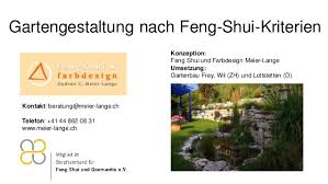 Dem frühling zugeordnet und seine farbe ist das grün. Gartengestaltung Nach Feng Shui Kriterien