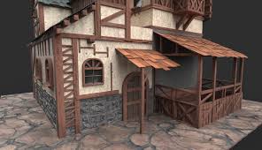 Arun C Fantasy House If you happen to be new to the baking process in blender see the end of the article (problem 5!) for tips on generating a simple normal/bump map from for an 8 bit image, blender will probably default the color space here to 'srgb'.