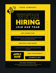 We Are Hiring Flyer Template Ai Psd We Are Hiring Flyer Design Templates Flyer Template