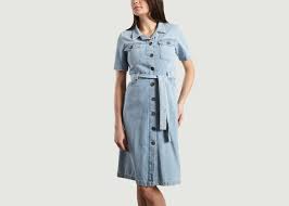 Ušetřete při nákupu dámské módy ve výprodeji u zalando. Russel Denim Dress Denim Leon Harper L Exception
