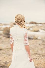 Braided Bridal Updo Winter Bridal Shoot By Stephanie Sunderland Modest Wedding Gowns Modest Wedding Dresses Bridal Shoot