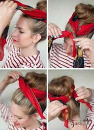 همس فاشون طرق عصرية لارتداء السكارف على الشعر همس فاشون Hair Styles Scarf Hairstyles Bandana Hairstyles