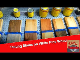 Maybe you would like to learn more about one of these? Testing Stains On White Pine Wood Youtube