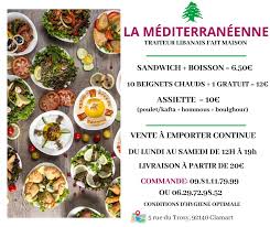La Méditerranéenne - Traiteur Libanais