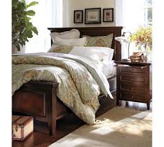 The pottery barn decor look is great, as is the look of their furniture. Hudson Bed Pottery Barn Wood Bedroom Sets Dark Wood Bedroom Wood Bedroom