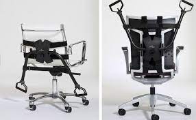 I don't have one of those $500+ herman miller ergonomic chairs, but do have a lumbar support roll for my desk chair, which is sized small enough. Workout Office Chairs Exercise While Sitting Office Exercise Office Gym