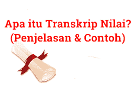 (jangan lupa konsultasikan dengan jurusan karena tiap leting agak berbeda). Apa Itu Transkrip Nilai Penjelasan Dan Contoh Indbeasiswa