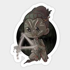 Art direction by filip ivanović : Dead By Daylight Series 004 The Hag Dead By Daylight Aufkleber Teepublic De