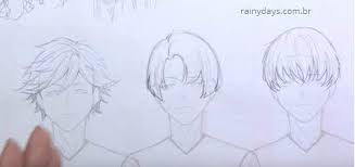 Como Desenhar Cabelo Emo E De Manga Rainy Days Br As mulheres tendem a ter linhas mais macias e arredondadas em comparação aos homens. como desenhar cabelo emo e de manga
