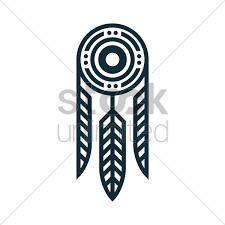 The symbol is often associated with ideas of freedom, courage, strength, and wisdom. Tribal Feather Tattoo Vector Image 1443567 Stockunlimited