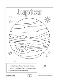 Little space explorers, meet mercury, the closest planet to the sun! Solar System Coloring Book For Kids Jupiter Page 6 Coloring Books Kids Coloring Books Solar System