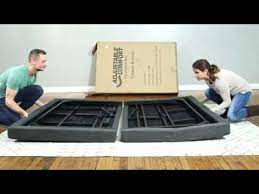 Press + hold the red button on the control box for 3 seconds from base a. Classic Brands Adjustable Comfort Adjustable Bed Assembly Instructions Youtube