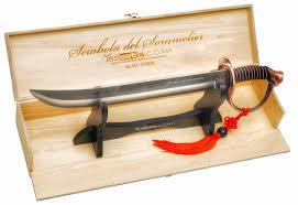 An overall package, the fox knives sciabola del sommelier champagne sabre is touted as the perfect gift, especially when engraved. Yeseatis Sciabola Champagne Del Sommelier Con Cassetta Espositiva E Piedistallo In Legno Yeseatis