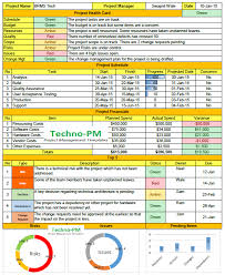 Excel Weekly Status Report Template Project Management Templates Project Management Excel Hacks